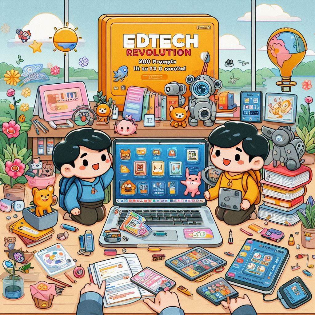 📚 EdTech Revolution Kit! 200+ Prompts สำหรับการศึกษา พัฒนาการเรียนรู้ สร้างหลักสูตรออนไลน์ระดับโลกใน 7 วัน